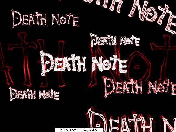 poze death note aici puteti posta poze death note