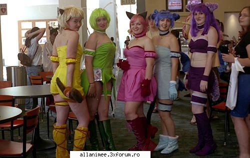 uiatatile pe cele 5 eroine cosplay cosplay mew mew power