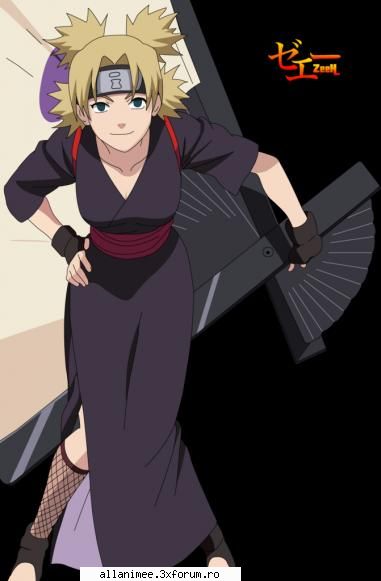 personajul favorit din naruto pers meu  favorit este temari imi place moolt
