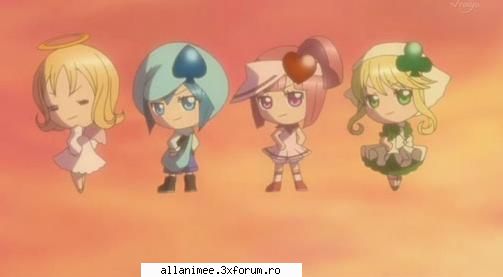 detali shugo chara ran este primul shugo chara lui amu care iesit din ou. cand executa character Administrator