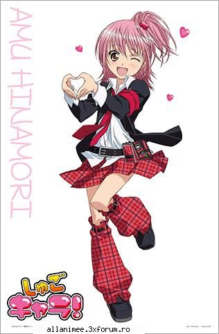 Detali Shugo Chara - Hinamori Amu: Personajul principal.Este Joker-ul - ~Shugo Chara~