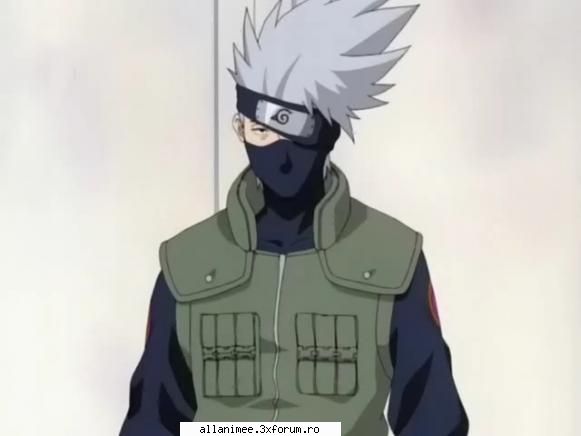 Detali despre pers Naruto - Name: Kakashi Hatake Ninja registration number - Naruto